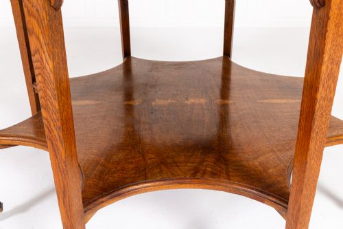 19TH CENTURY POLLARD OAK CENTRE TABLE - ADDITIONAL PHOTO 3