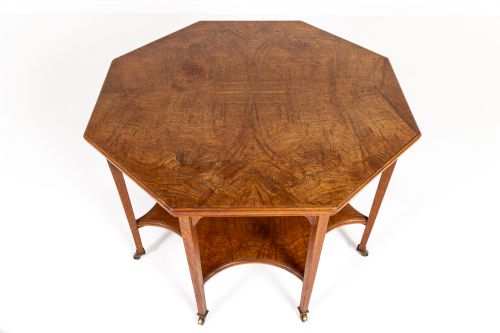 19TH CENTURY POLLARD OAK CENTRE TABLE - ADDITIONAL PHOTO 5