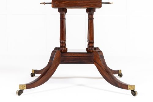 19TH CENTURY ENGLISH ROSEWOOD CENTRE TABLE - ADDITIONAL PHOTO 1