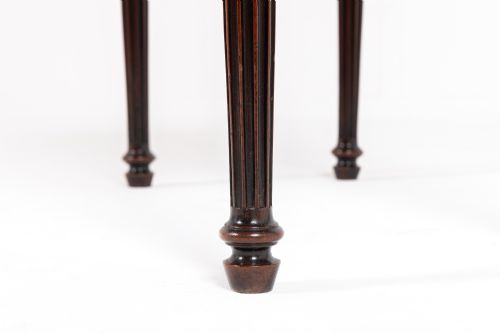 18TH CENTURY GEORGE III MAHOGANY TEA TABLE - ADDITIONAL PHOTO 3