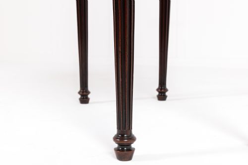 18TH CENTURY GEORGE III MAHOGANY TEA TABLE - ADDITIONAL PHOTO 4