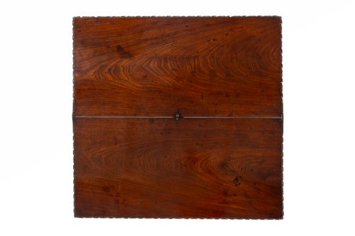 18TH CENTURY GEORGE III MAHOGANY TEA TABLE - ADDITIONAL PHOTO 7