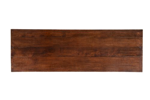LARGE 1940S ENGLISH OAK FARMHOUSE TABLE - ADDITIONAL PHOTO 6