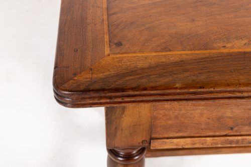19TH CENTURY FRENCH WALNUT DRAPERSSERVING TABLE - ADDITIONAL PHOTO 1