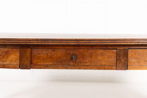 19TH CENTURY FRENCH WALNUT DRAPERSSERVING TABLE - ADDITIONAL PHOTO 2
