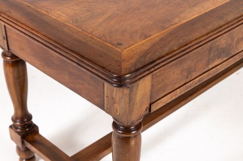 19TH CENTURY FRENCH WALNUT DRAPERSSERVING TABLE - ADDITIONAL PHOTO 7