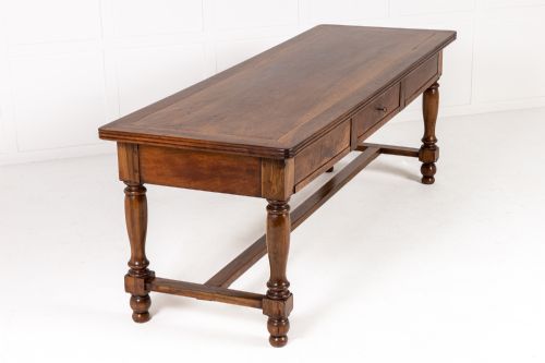 19TH CENTURY FRENCH WALNUT DRAPERSSERVING TABLE - ADDITIONAL PHOTO 8