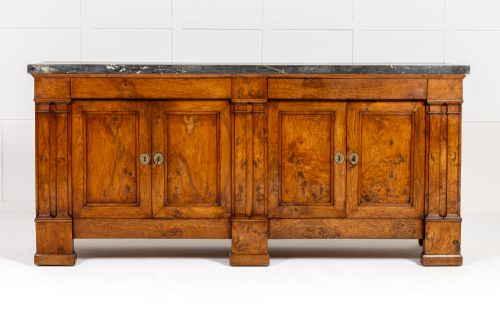 18th Century French Burr Ash Enfilade