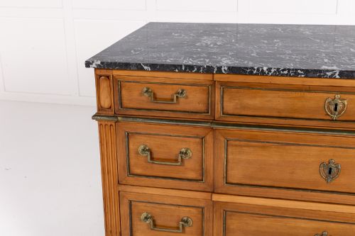 18TH CENTURY FRENCH LOUIS XVI PERIOD SATINWOOD COMMODE - ADDITIONAL PHOTO 6