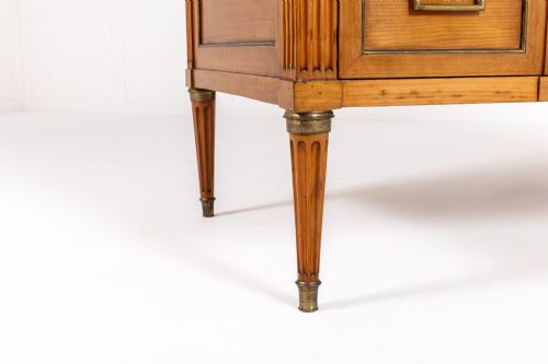 18TH CENTURY FRENCH LOUIS XVI PERIOD SATINWOOD COMMODE - ADDITIONAL PHOTO 7