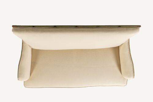 19TH CENTURY FRENCH PAINTED SOFA - ADDITIONAL PHOTO 3
