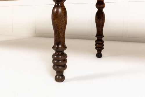 MONUMENTAL 19TH CENTURY FRENCH WALNUT TABLE - ADDITIONAL PHOTO 2