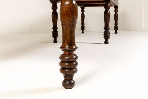 MONUMENTAL 19TH CENTURY FRENCH WALNUT TABLE - ADDITIONAL PHOTO 8