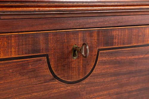 18TH CENTURY ENGLISH MAHOGANY SECRETAIRE BOOKCASE - ADDITIONAL PHOTO 5