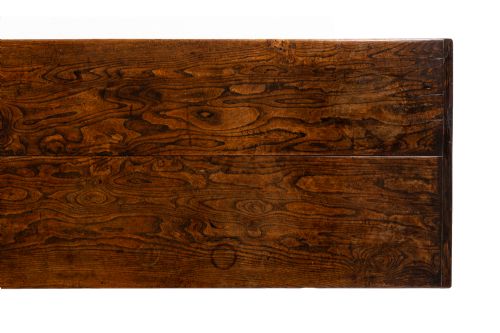 EARLY 18TH CENTURY ENGLISH ELM AND OAK REFECTORY TABLE - ADDITIONAL PHOTO 7
