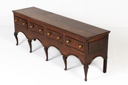 18TH CENTURY ENGLISH OAK DRESSER BASE - ADDITIONAL PHOTO 5