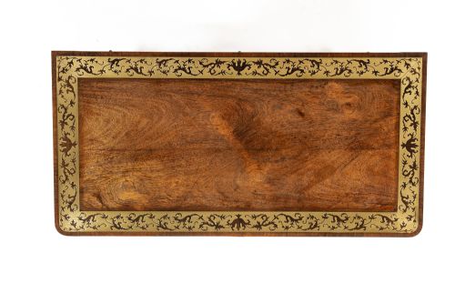19TH CENTURY ENGLISH ROSEWOOD CARD TABLE - ADDITIONAL PHOTO 7