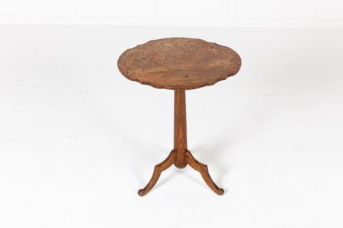 19th century french country tripod occasional table - CATEGORY: ANTIQUE TABLES - DATED 19TH CENTURY