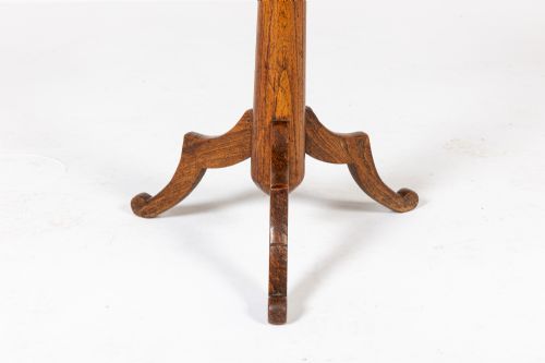 19TH CENTURY FRENCH COUNTRY TRIPOD OCCASIONAL TABLE - ADDITIONAL PHOTO 1