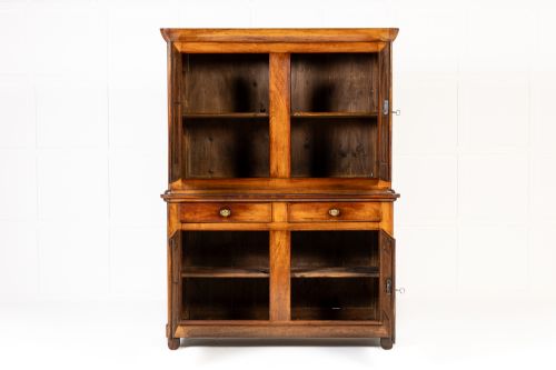 18TH CENTURY FRENCH CHERRY WOOD BUFFET DEUX CORPS - ADDITIONAL PHOTO 1