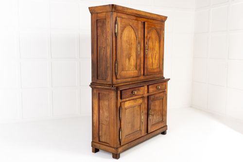 18TH CENTURY FRENCH CHERRY WOOD BUFFET DEUX CORPS - ADDITIONAL PHOTO 5