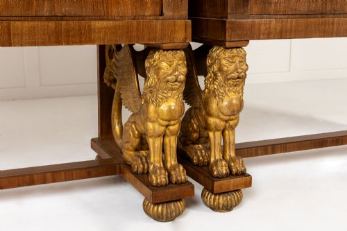 PAIR OF IMPORTANT 19TH CENTURY VENETIAN CABINETS ON STANDS - ADDITIONAL PHOTO 1