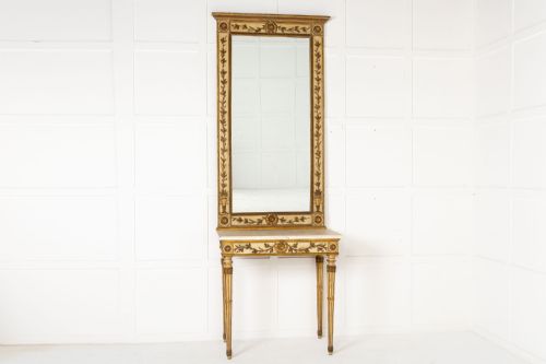 19TH CENTURY ITALIAN GILT MIRROR - ADDITIONAL PHOTO 5
