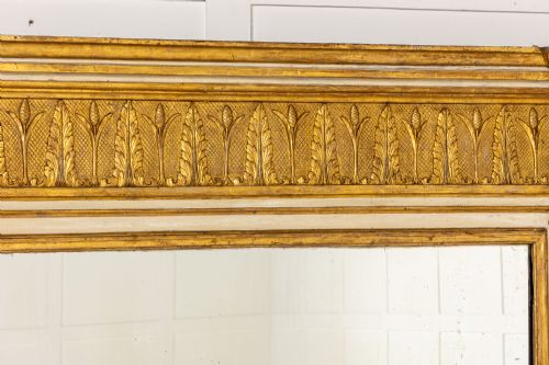 LARGE 19TH CENTURY ITALIAN GILTWOOD MIRROR - ADDITIONAL PHOTO 4