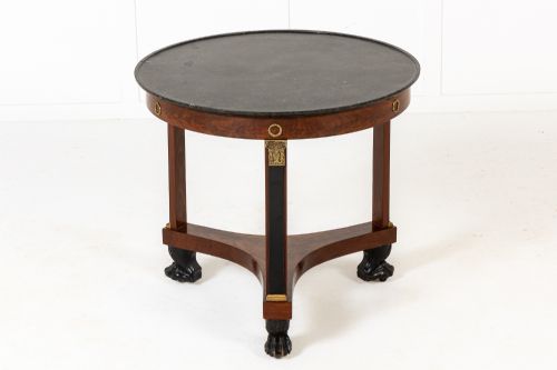 19TH CENTURY FRENCH MAHOGANY GURIDON - ADDITIONAL PHOTO 1