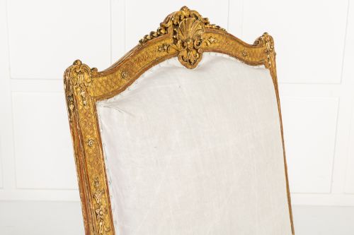 PAIR OF FRENCH RGENCE STYLE GILTWOOD ARMCHAIRS C1900 - ADDITIONAL PHOTO 3