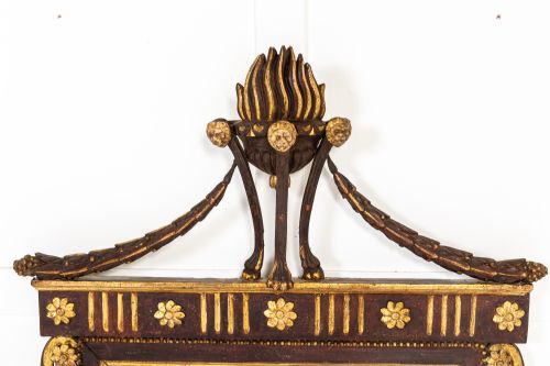 18TH CENTURY ITALIAN PAINTED MIRROR - ADDITIONAL PHOTO 1