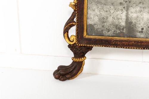 18TH CENTURY ITALIAN PAINTED MIRROR - ADDITIONAL PHOTO 3