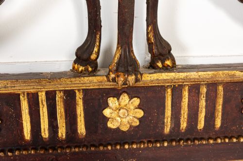 18TH CENTURY ITALIAN PAINTED MIRROR - ADDITIONAL PHOTO 6