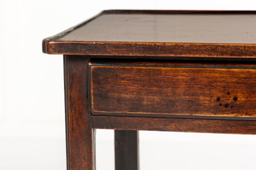 18TH CENTURY GEORGE II ENGLISH MAHOGANY SIDE TABLE - ADDITIONAL PHOTO 2