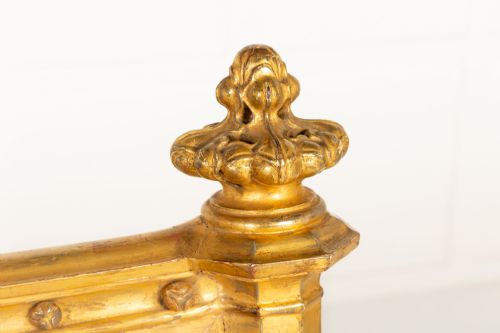 LARGE 19TH CENTURY ENGLISH GILTWOOD COUNTRY HOUSE SOFA - ADDITIONAL PHOTO 4