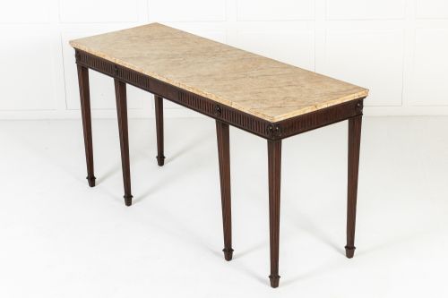 18TH CENTURY ENGLISH MAHOGANY SERVING TABLE - ADDITIONAL PHOTO 5