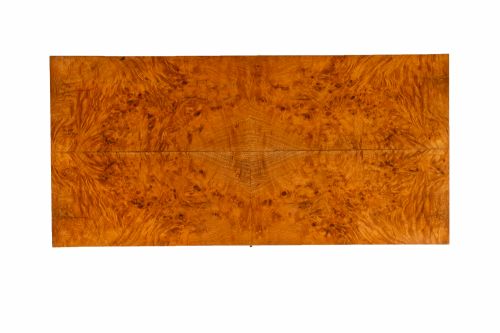 PAIR OF 19TH CENTURY ITALIAN BURR WALNUT COMMODES - ADDITIONAL PHOTO 6