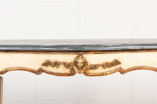 18TH CENTURY ITALIAN PAINTED CONSOLE TABLE - ADDITIONAL PHOTO 1