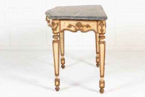 18TH CENTURY ITALIAN PAINTED CONSOLE TABLE - ADDITIONAL PHOTO 7