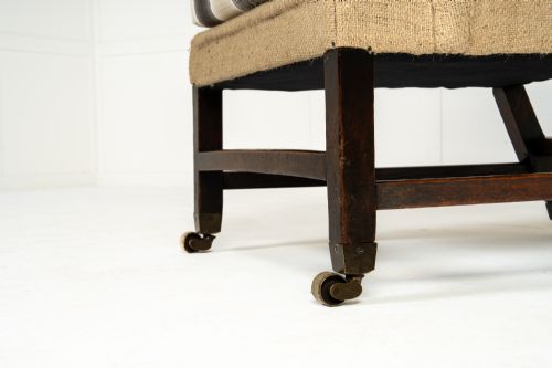 18TH CENTURY ENGLISH WING CHAIR - ADDITIONAL PHOTO 3
