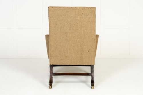 18TH CENTURY ENGLISH WING CHAIR - ADDITIONAL PHOTO 7