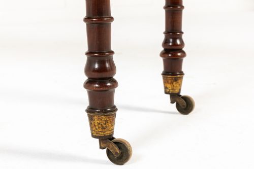 19TH CENTURY MAHOGANY TAGREWHATNOT - ADDITIONAL PHOTO 6