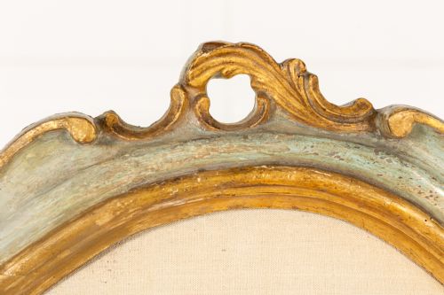 PAIR OF 18TH CENTURY ITALIAN PAINTED CHAIRS - ADDITIONAL PHOTO 6
