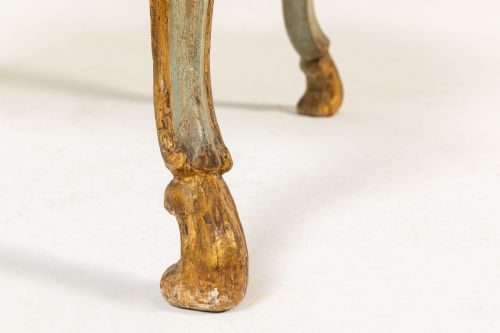 PAIR OF 18TH CENTURY ITALIAN PAINTED CHAIRS - ADDITIONAL PHOTO 12