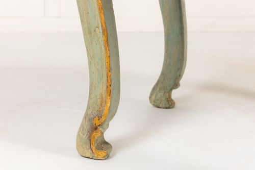 PAIR OF 18TH CENTURY ITALIAN PAINTED CHAIRS - ADDITIONAL PHOTO 13