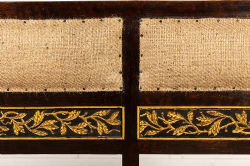 19TH CENTURY ITALIAN PAINTED AND GILT SETTEE - ADDITIONAL PHOTO 3