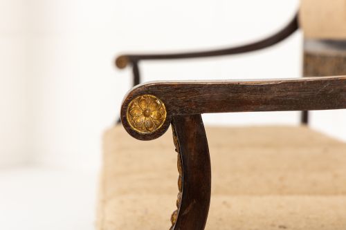 19TH CENTURY ITALIAN PAINTED AND GILT SETTEE - ADDITIONAL PHOTO 7