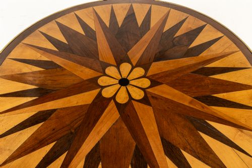 19TH CENTURY FRENCH SPECIMEN WOOD INLAID CENTRE TABLE - ADDITIONAL PHOTO 2