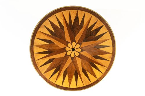 19TH CENTURY FRENCH SPECIMEN WOOD INLAID CENTRE TABLE - ADDITIONAL PHOTO 3