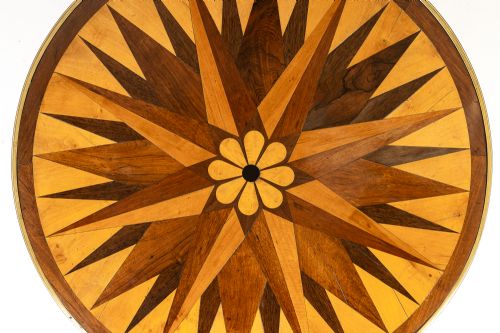 19TH CENTURY FRENCH SPECIMEN WOOD INLAID CENTRE TABLE - ADDITIONAL PHOTO 4